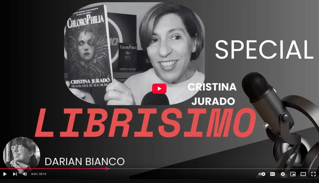 Video interview of CHLOROPHILIA author Cristina Jurado