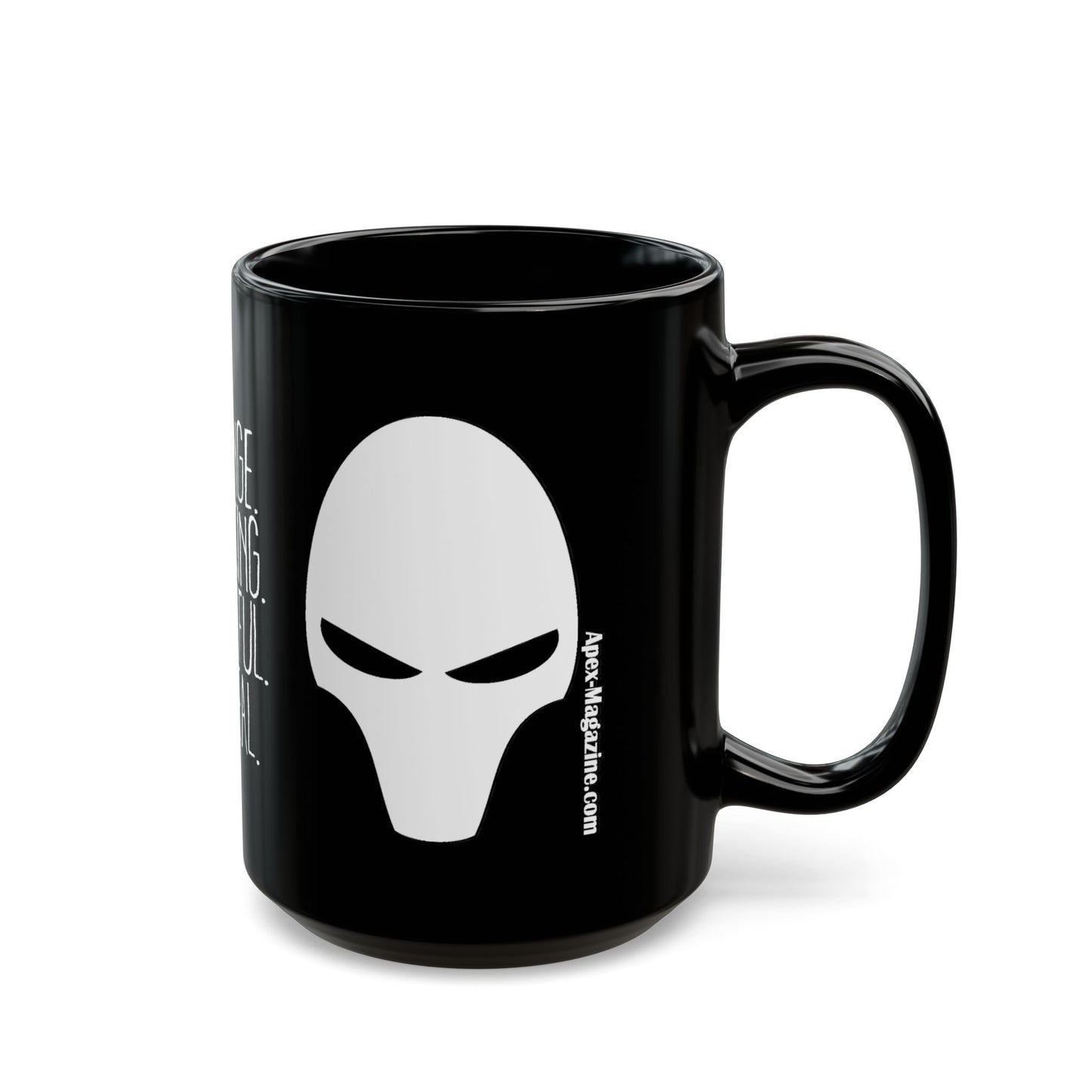 Apex Magazine Black Ceramic Mug (11oz, 15oz) - Apex Book Company