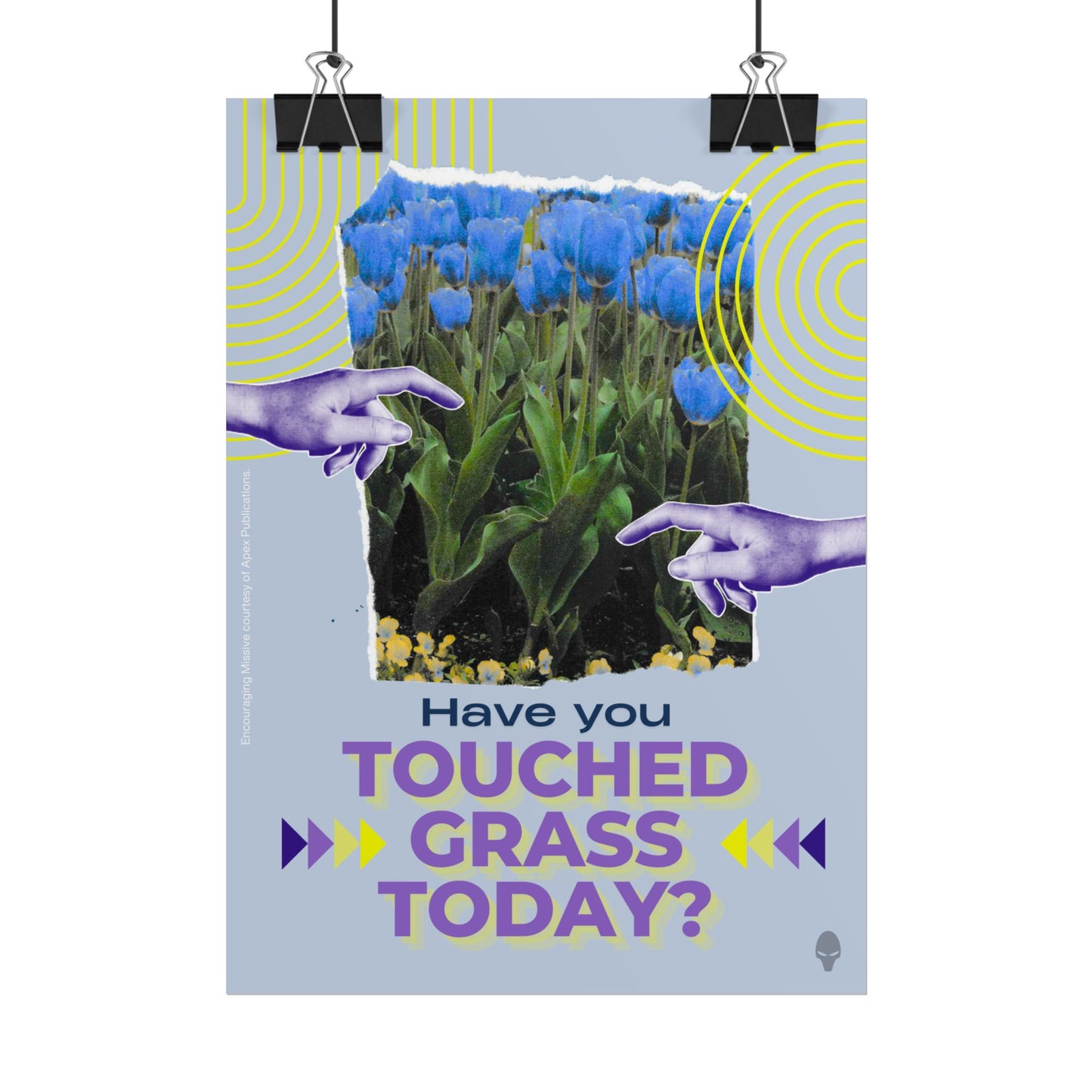 Touching Grass Poster