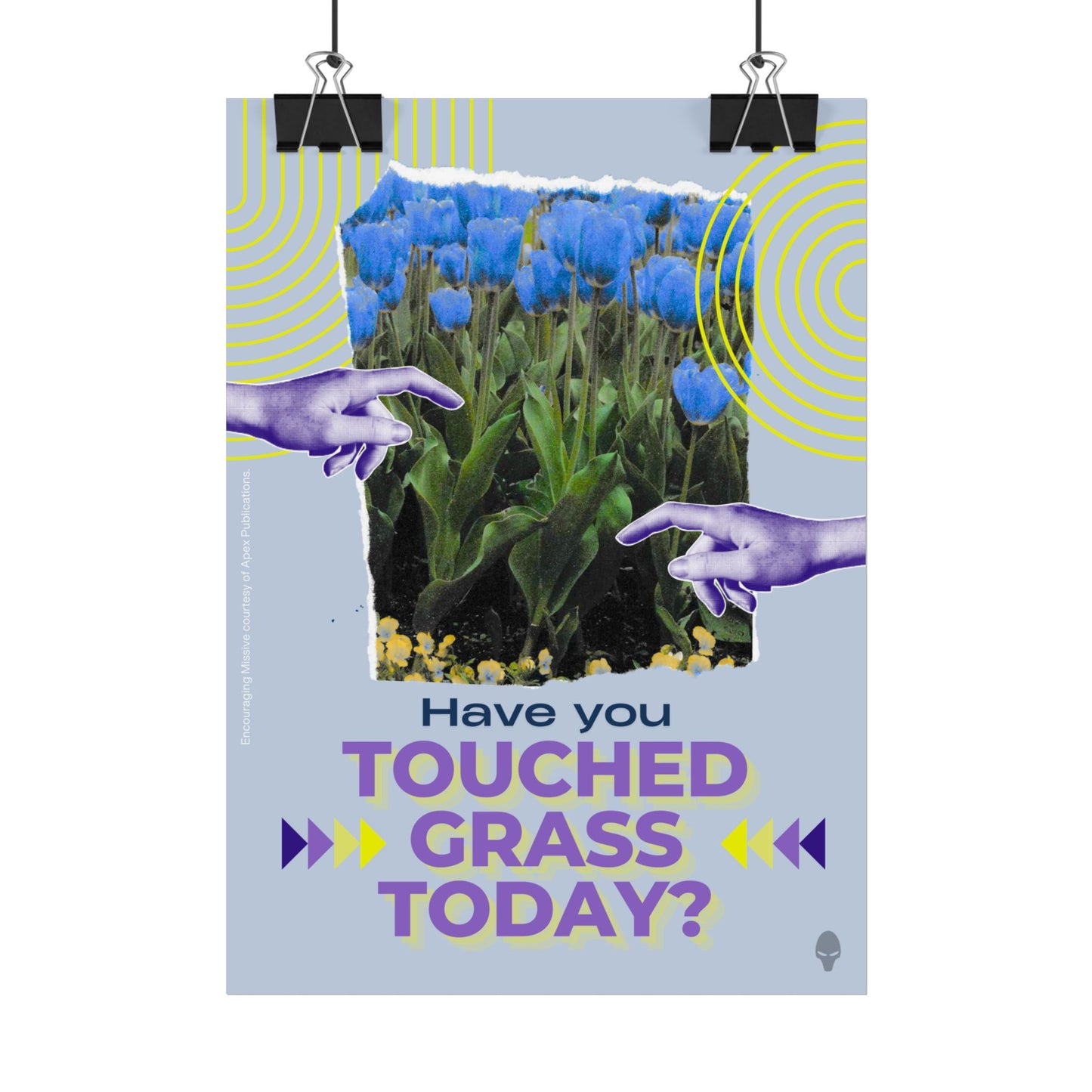 Touching Grass Poster
