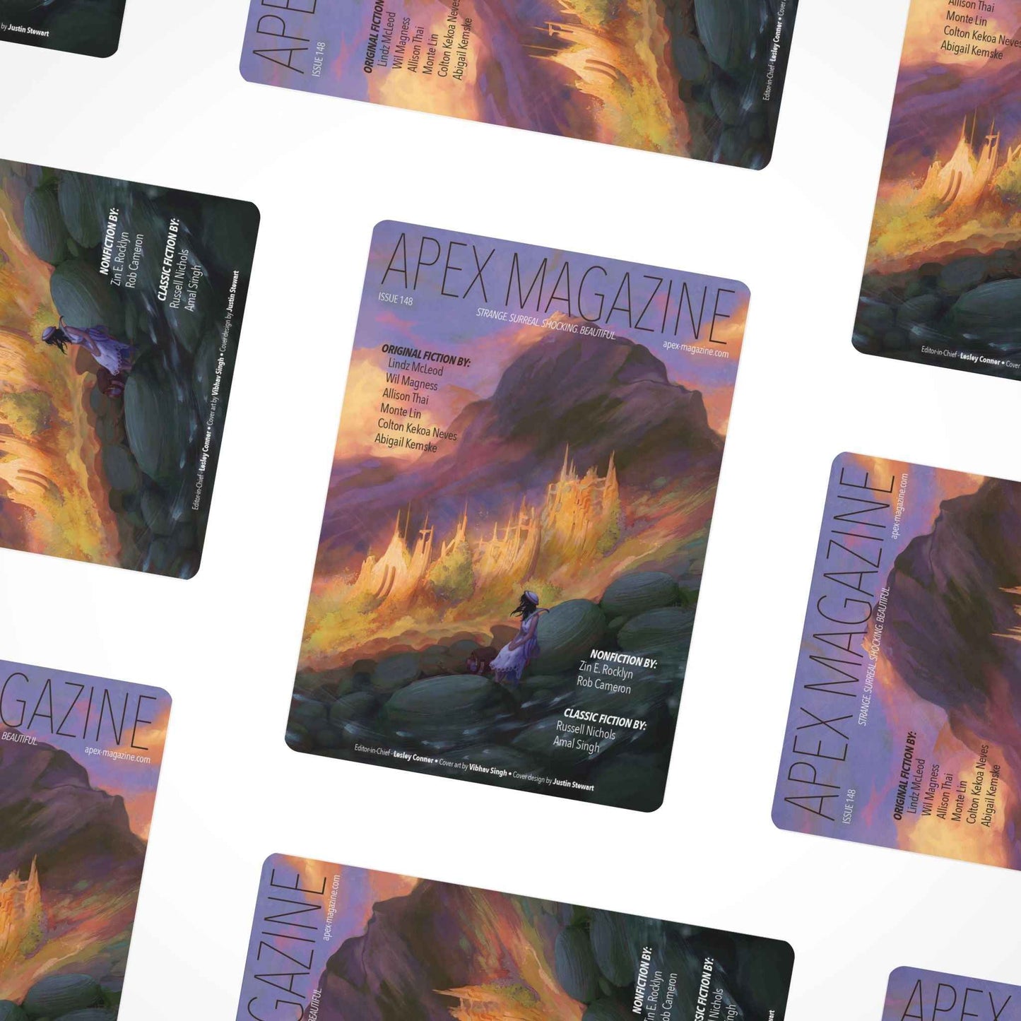 Apex Magazine Postcards (Issue 148)