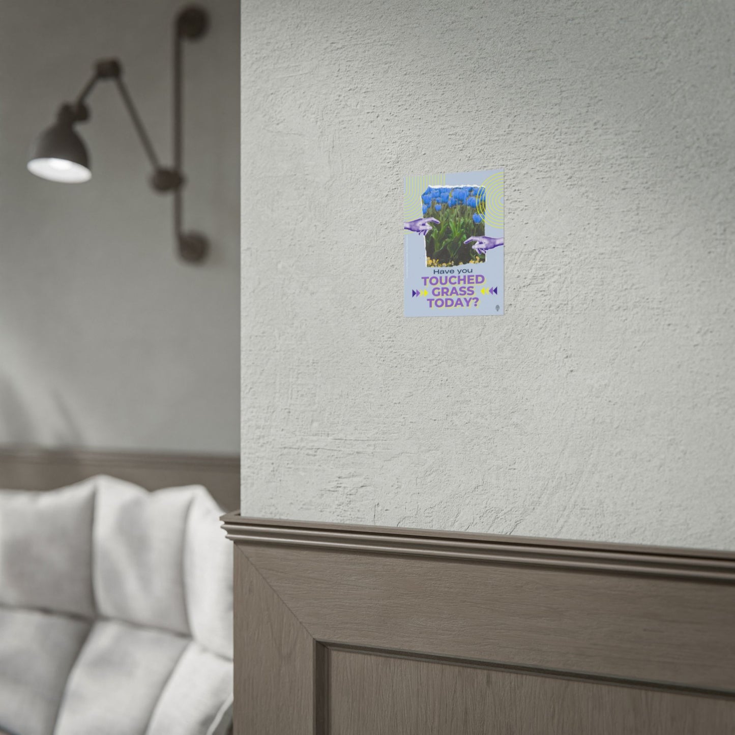 Touching Grass Poster