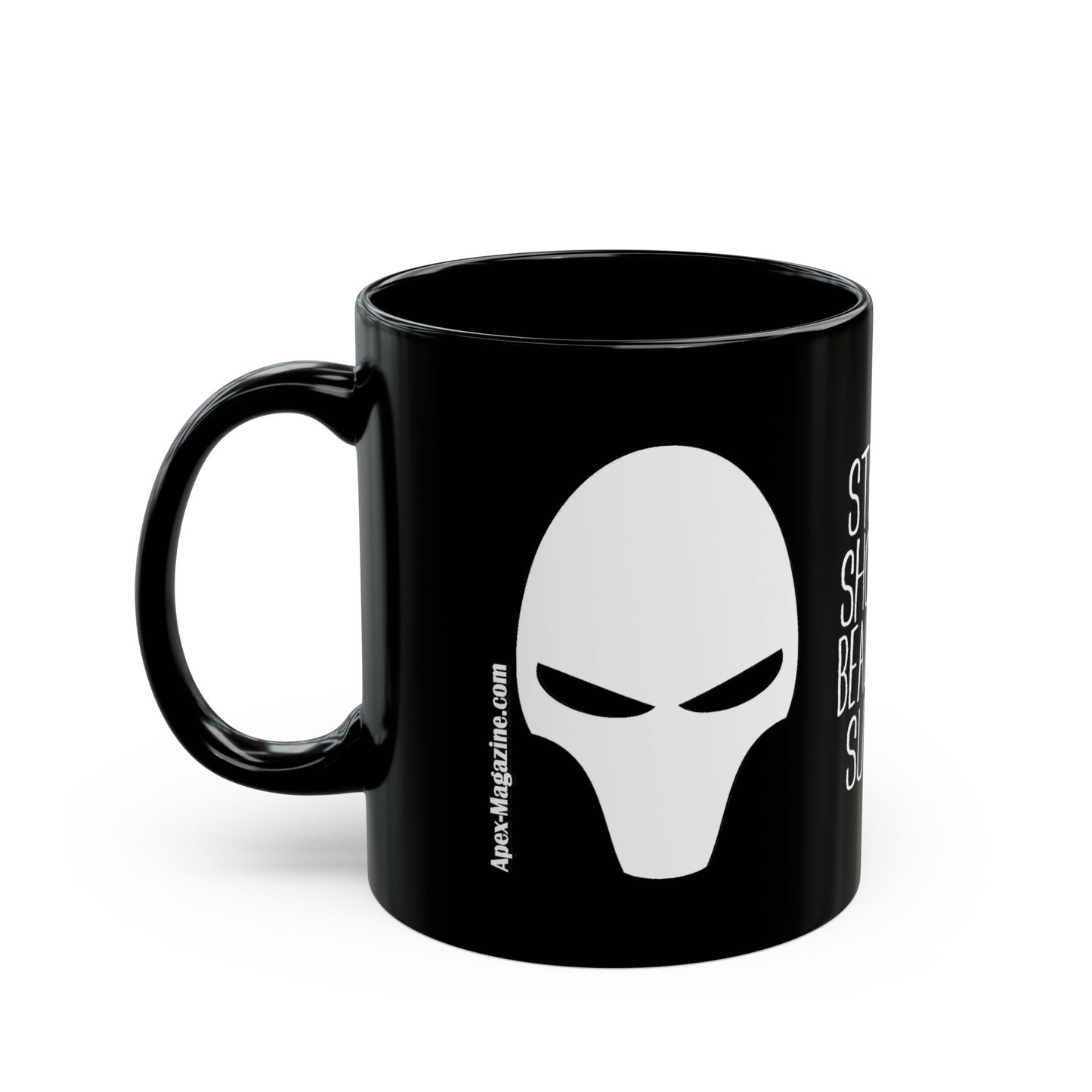 Apex Magazine Black Ceramic Mug (11oz, 15oz) - Apex Book Company