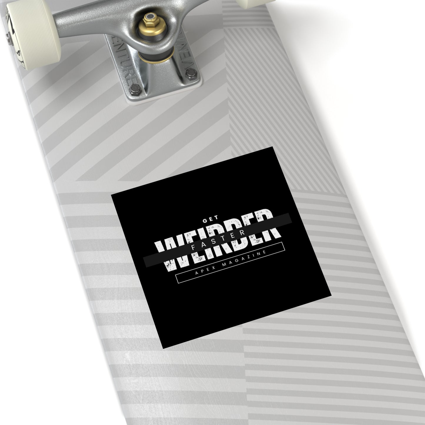 Get Weirder Vinyl Stickers