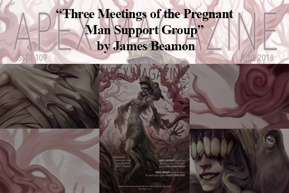 Three Meetings of the Pregnant Man Support Group