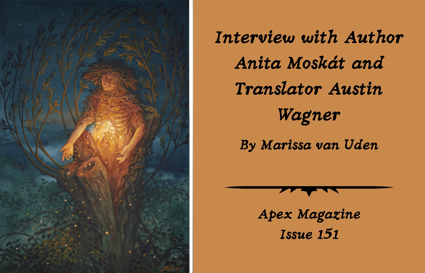 Interview with Author Anita Moskát and Translator Austin Wagner