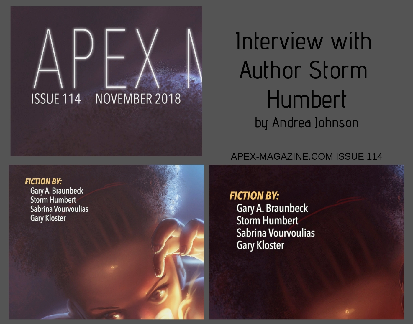 Interview with Author Storm Humbert