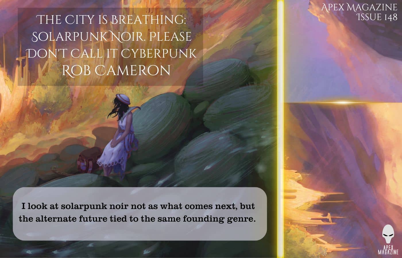 The City is Breathing: Solarpunk Noir. Please Don't Call it Cyberpunk