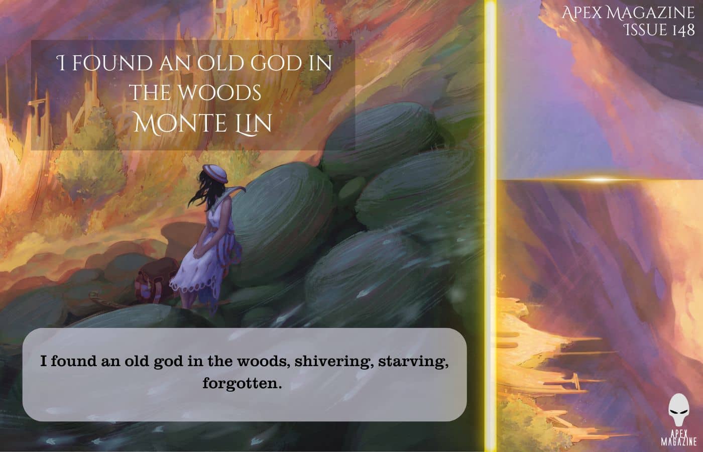 I found an old god in the woods