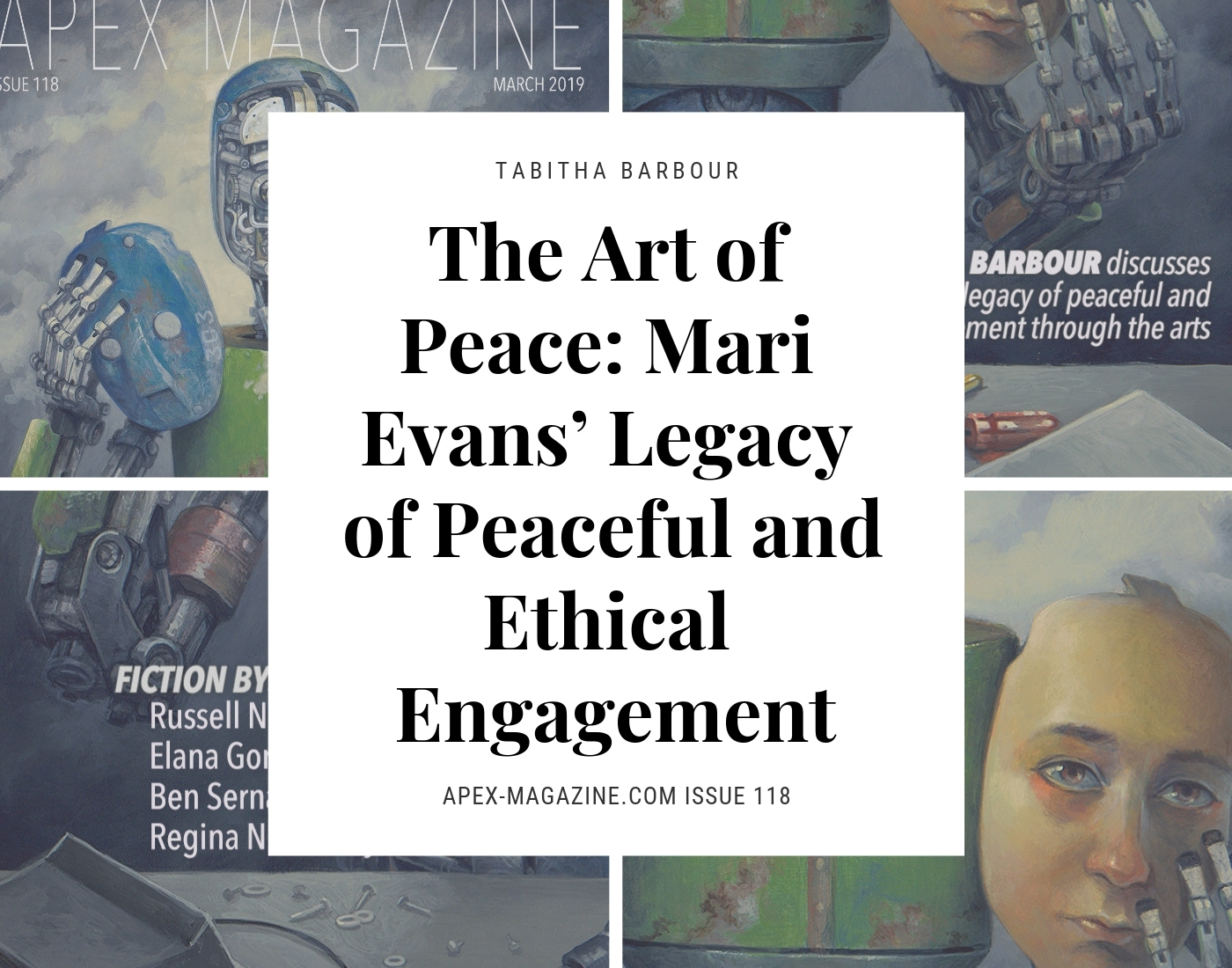 The Art of Peace: Mari Evans’ Legacy of Peaceful and Ethical Engagement