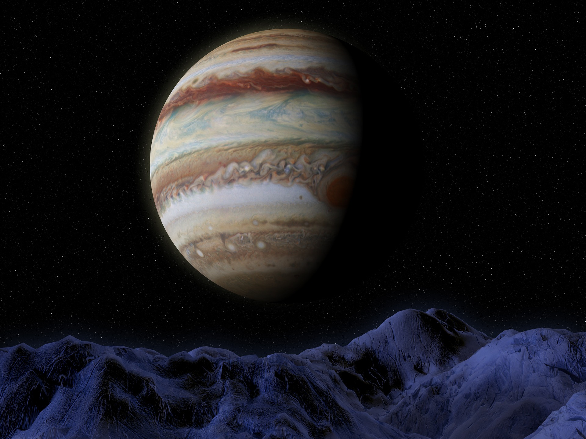 Jupiter and Gentian