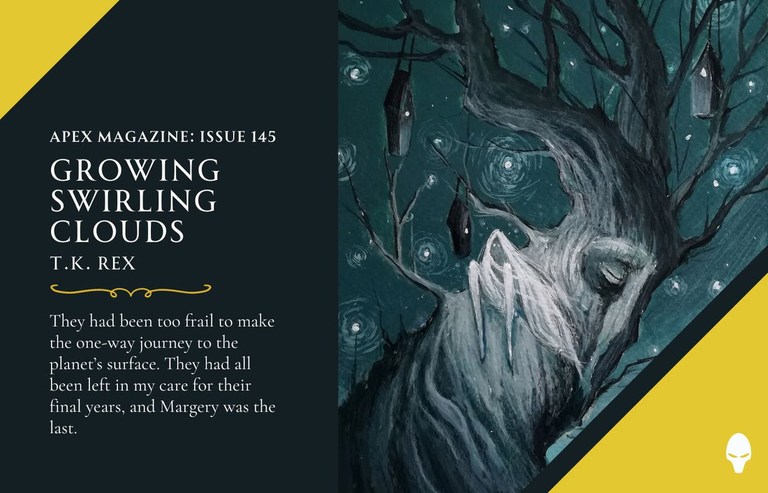 Growing Swirling Clouds