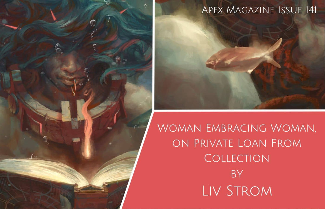 Woman Embracing Woman, on Loan From Private Collection