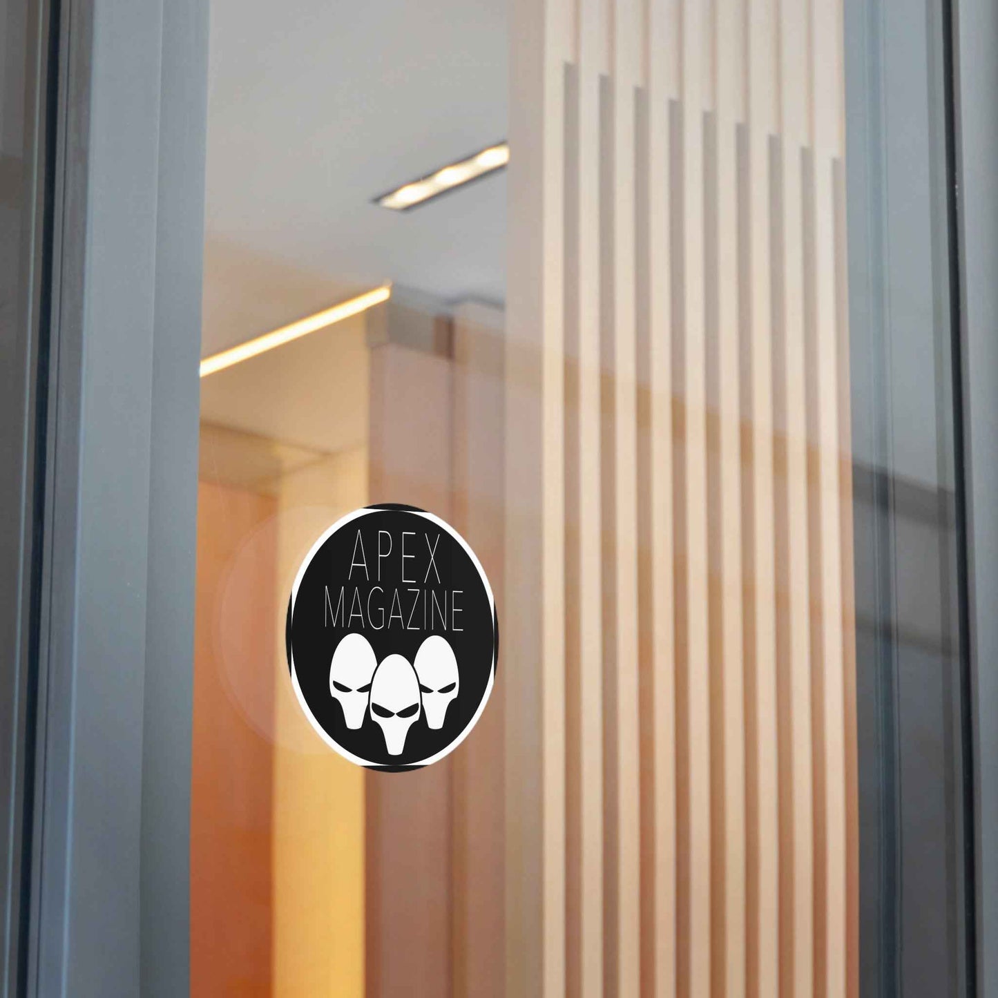 Apex Magazine Round Vinyl Stickers