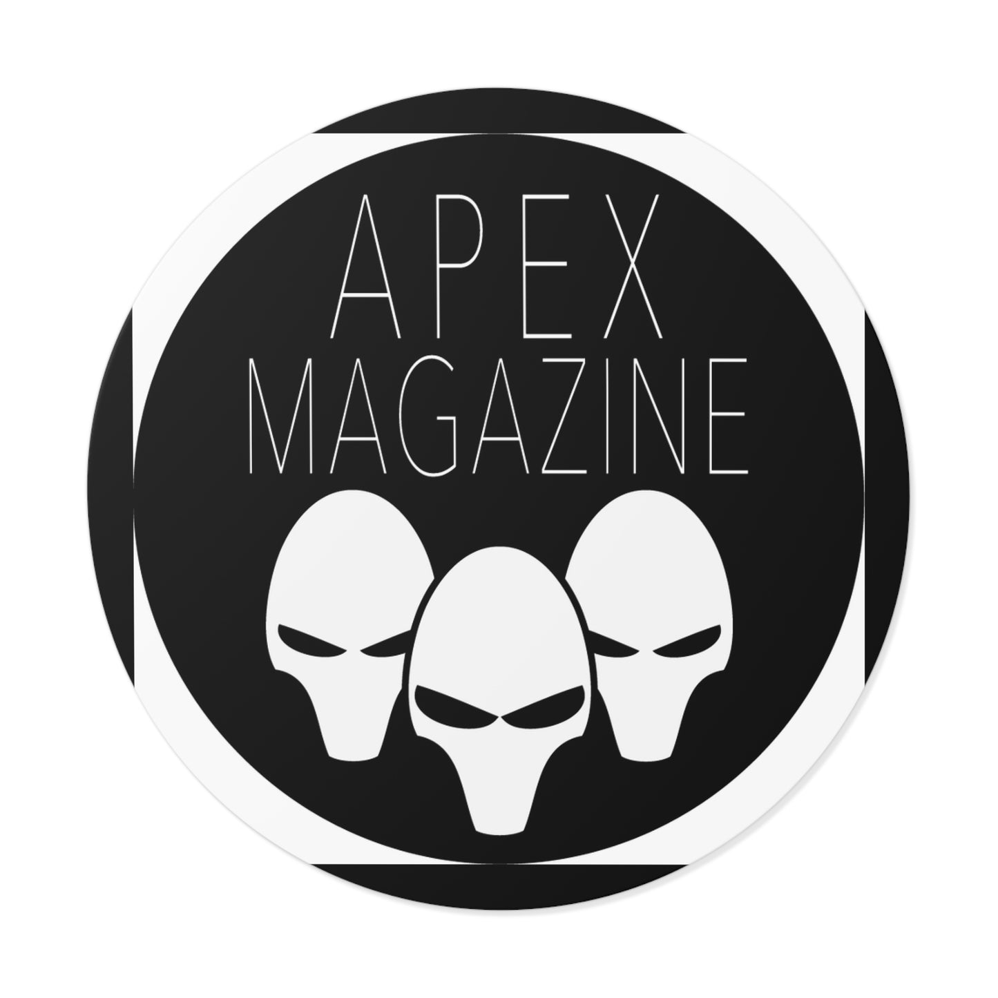 Apex Magazine Round Vinyl Stickers - Apex Book Company