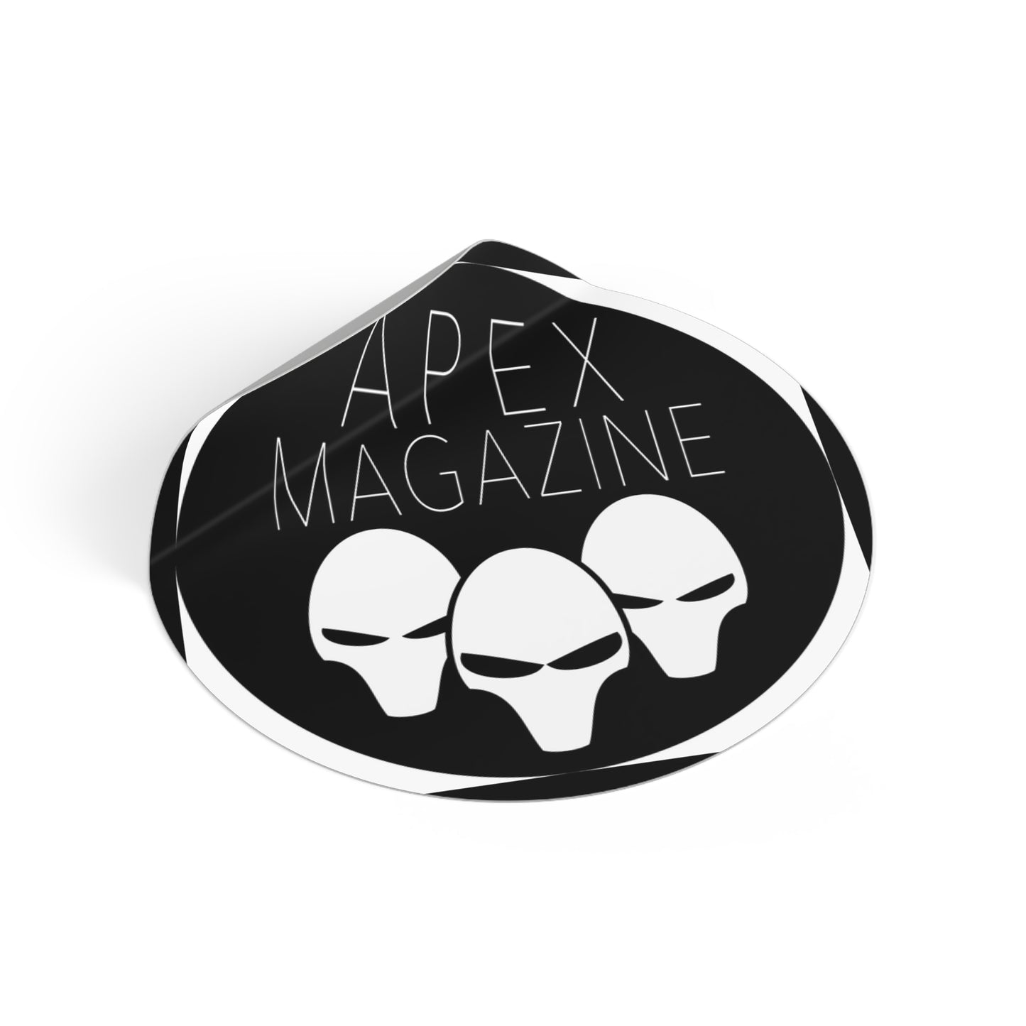 Apex Magazine Round Vinyl Stickers - Apex Book Company