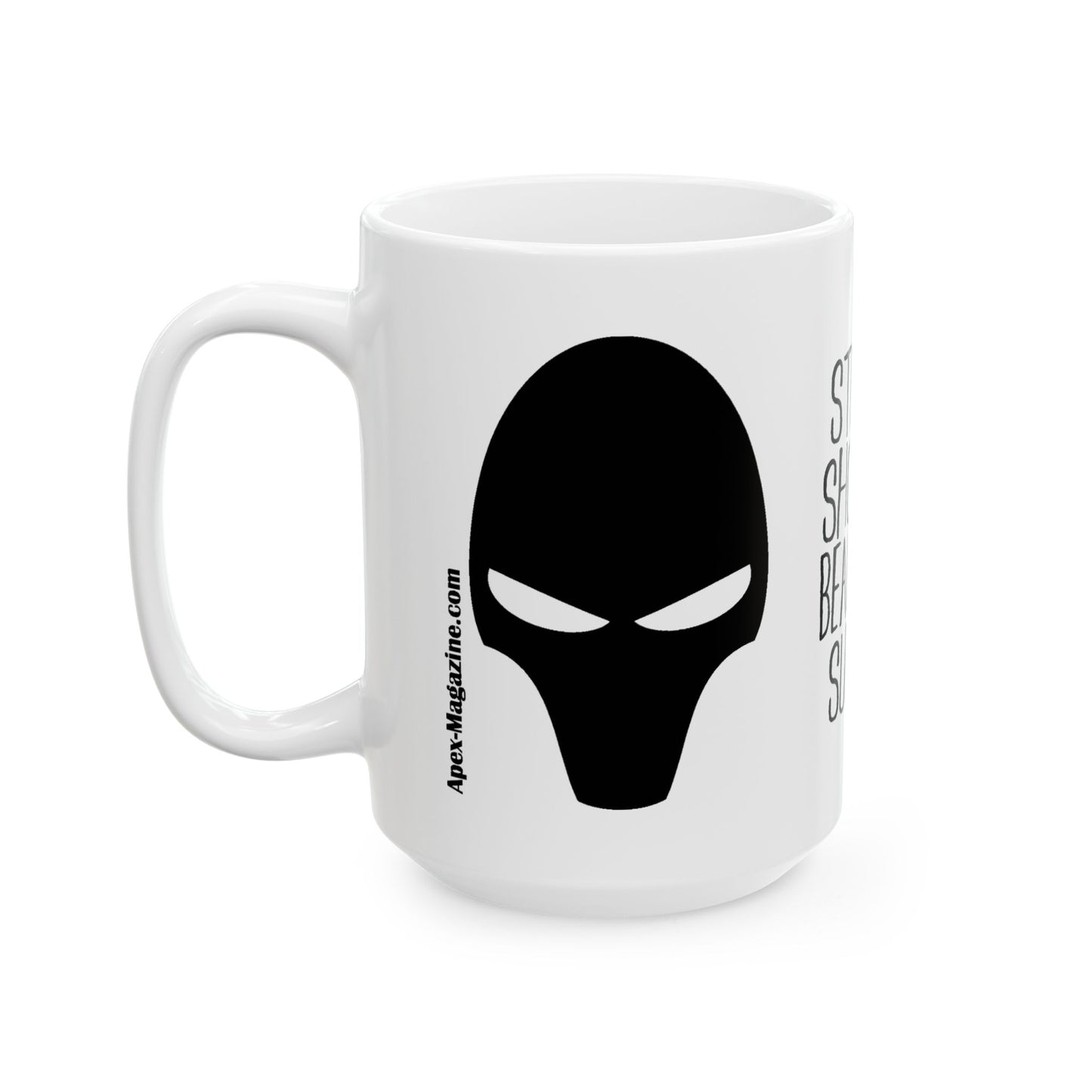 Apex Magazine White Ceramic Mug 11oz - Apex Book Company