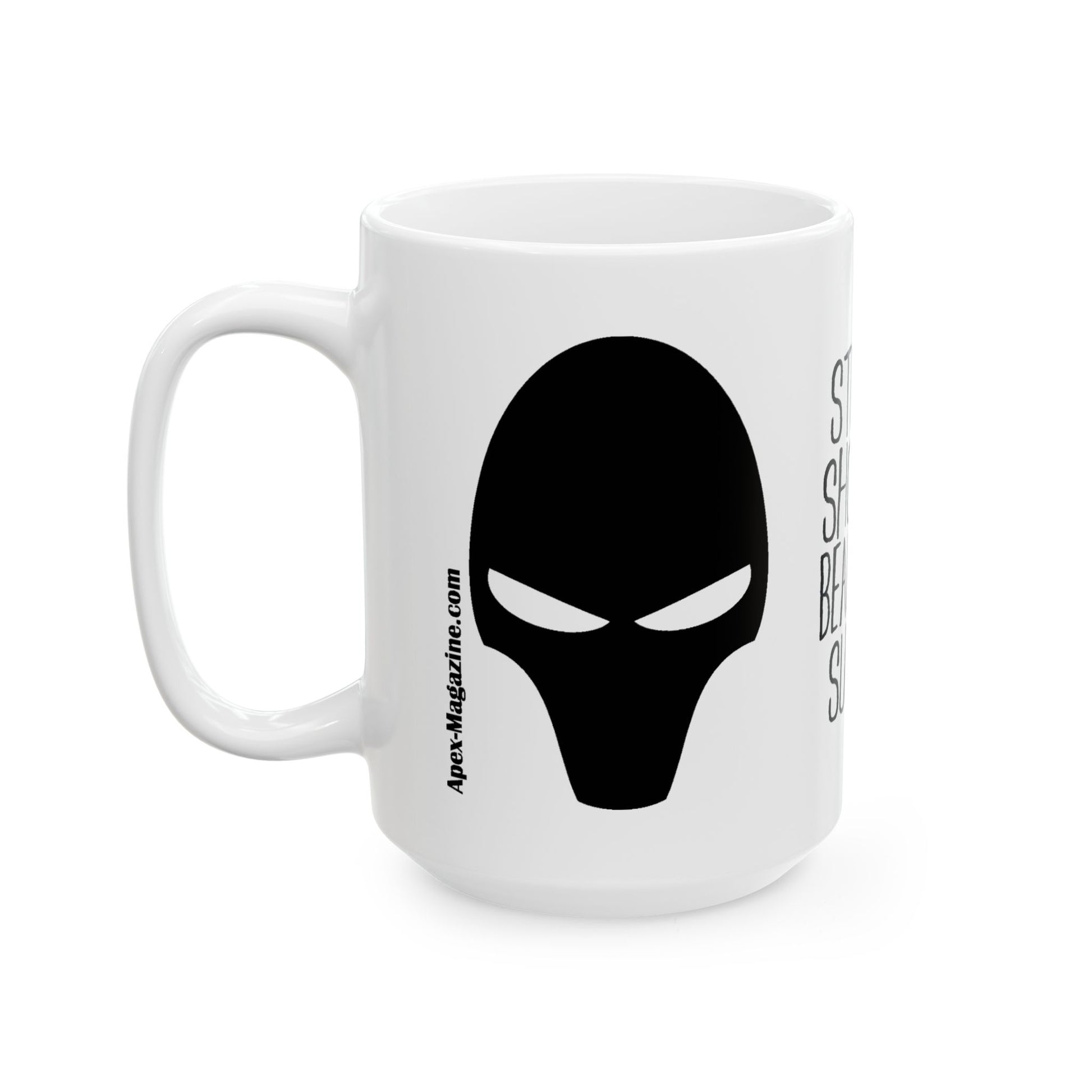 Apex Magazine White Ceramic Mug 11oz - Apex Book Company