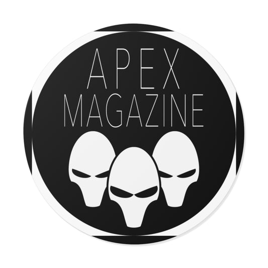 Apex Magazine Round Vinyl Stickers - Apex Book Company