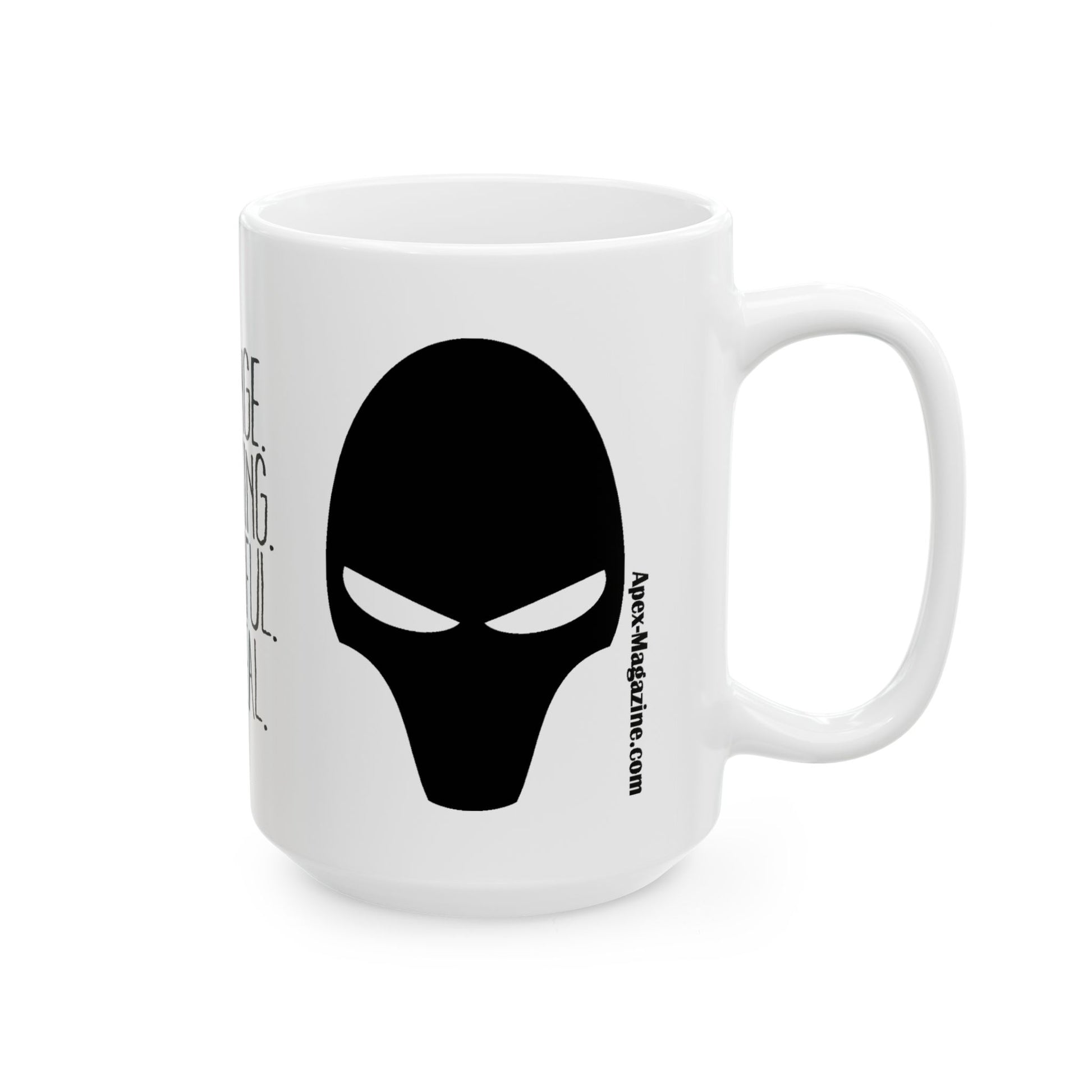 Apex Magazine White Ceramic Mug 11oz - Apex Book Company