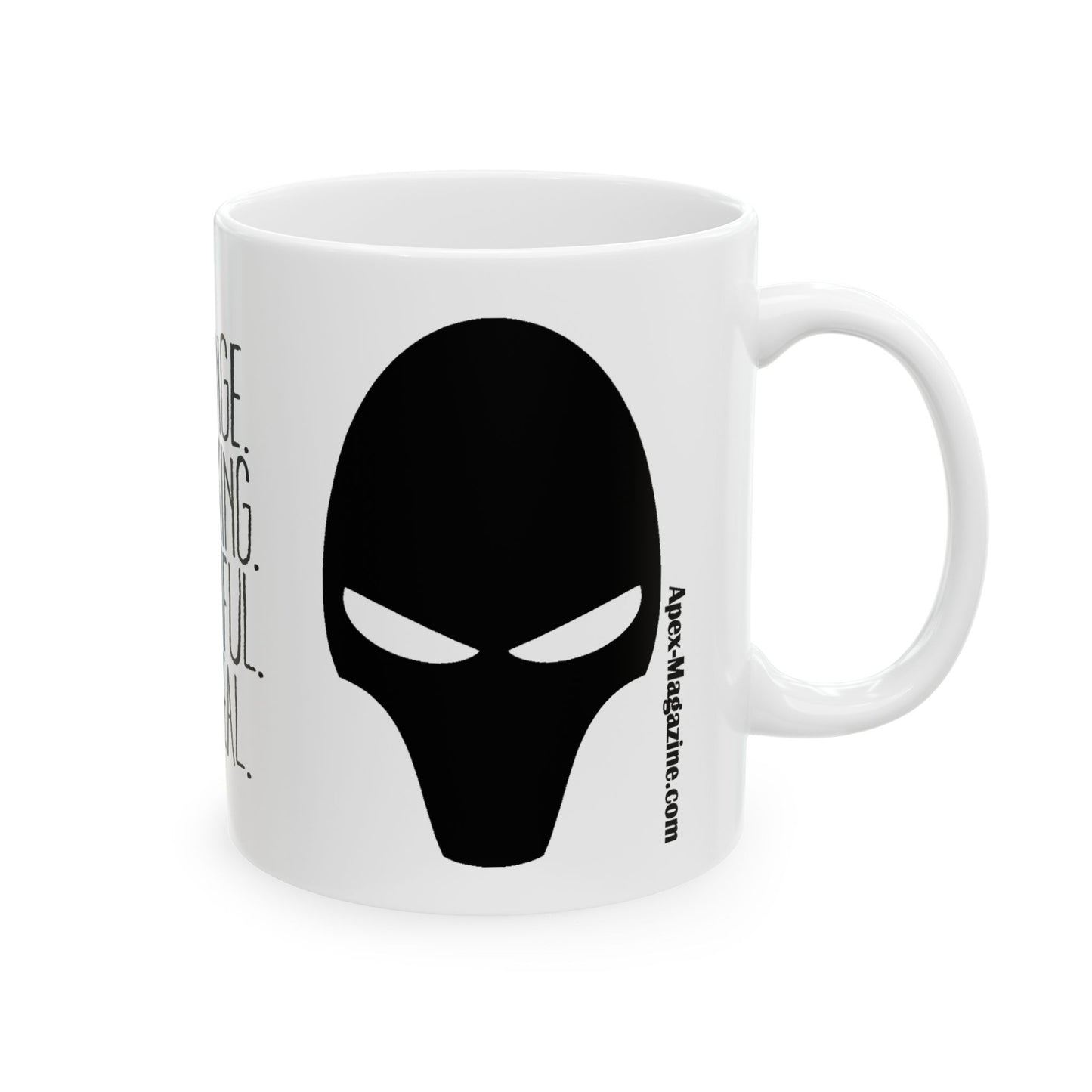 Apex Magazine White Ceramic Mug 11oz - Apex Book Company