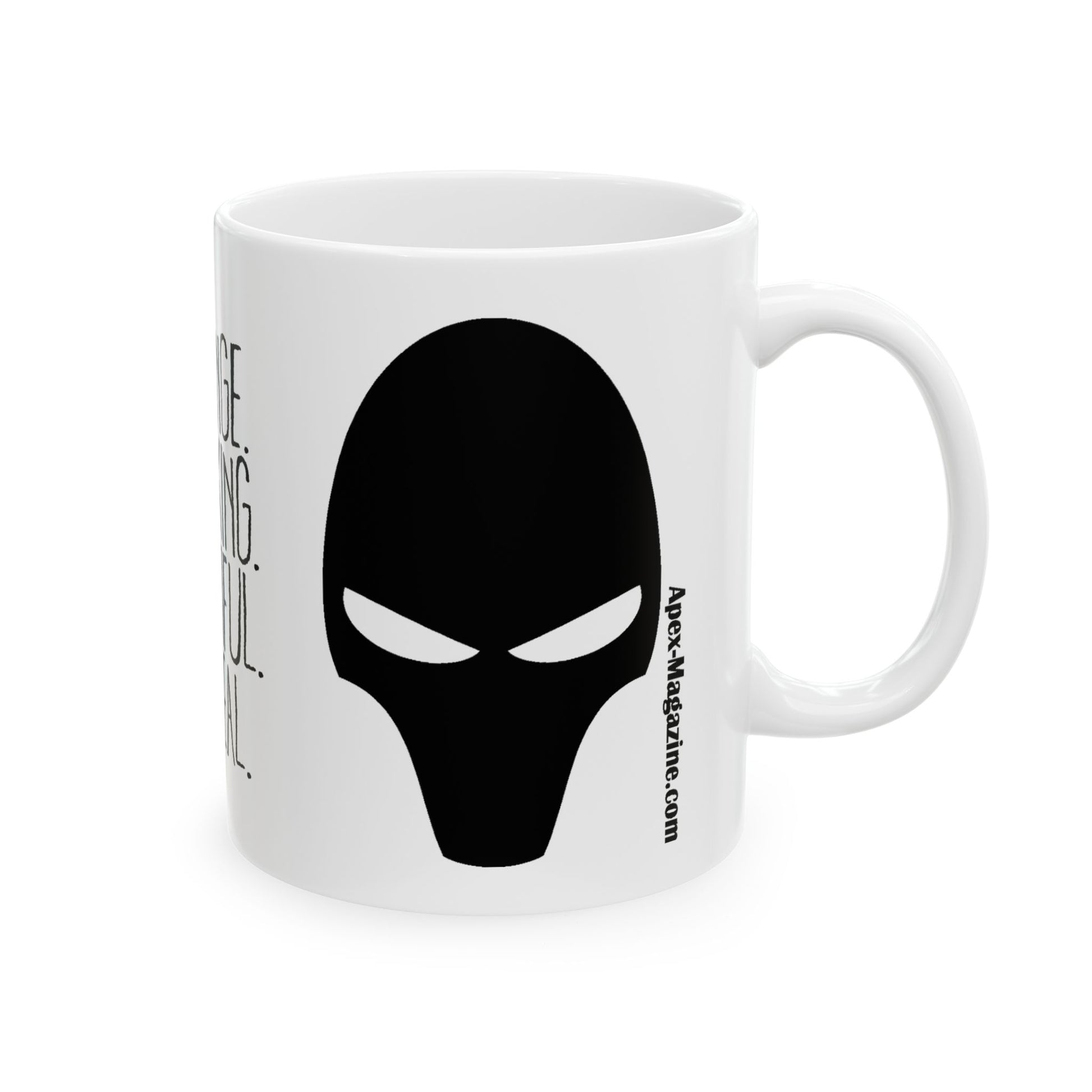 Apex Magazine White Ceramic Mug 11oz - Apex Book Company