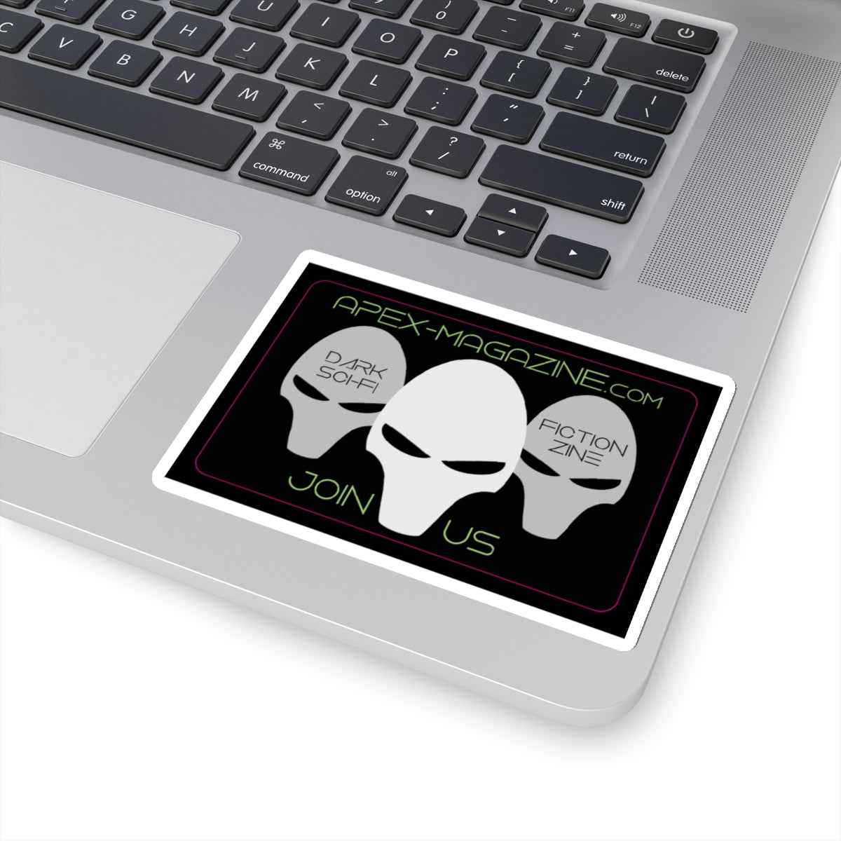 Apex Magazine Triple Alien Head Stickers