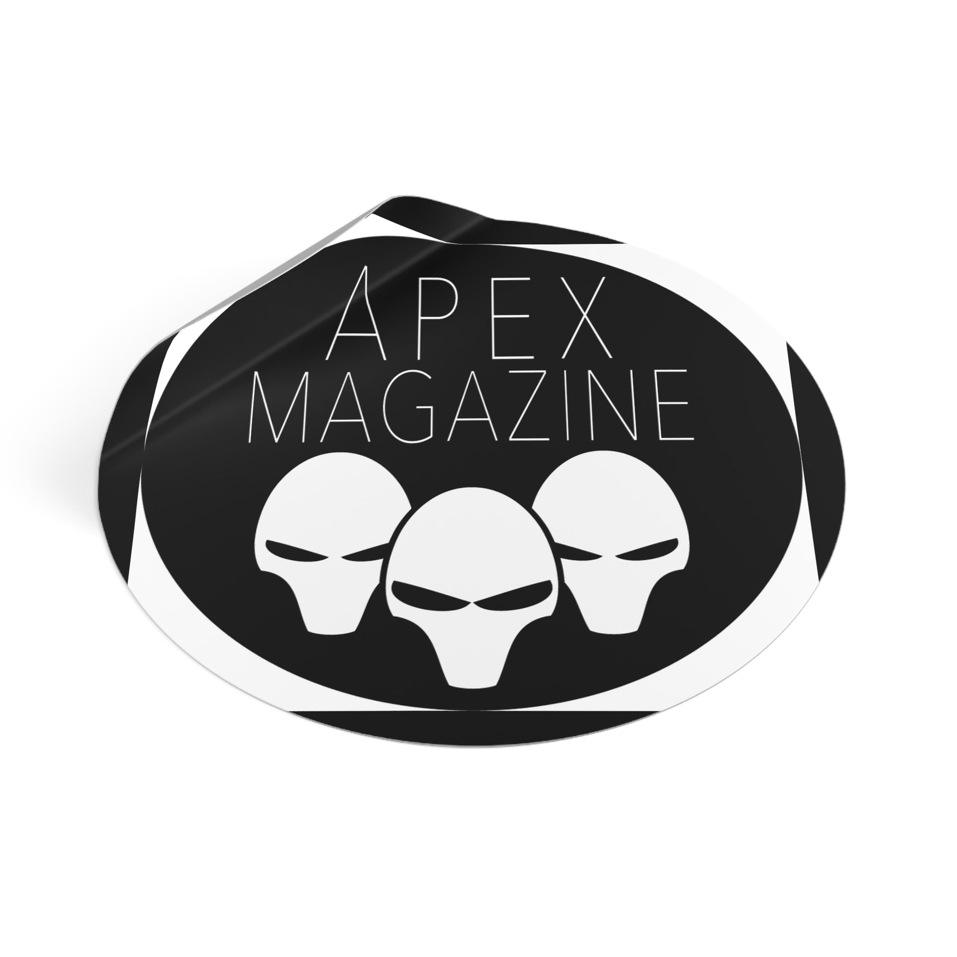 Apex Magazine Round Vinyl Stickers - Apex Book Company