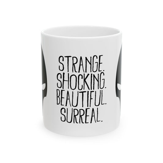 Apex Magazine White Ceramic Mug 11oz - Apex Book Company