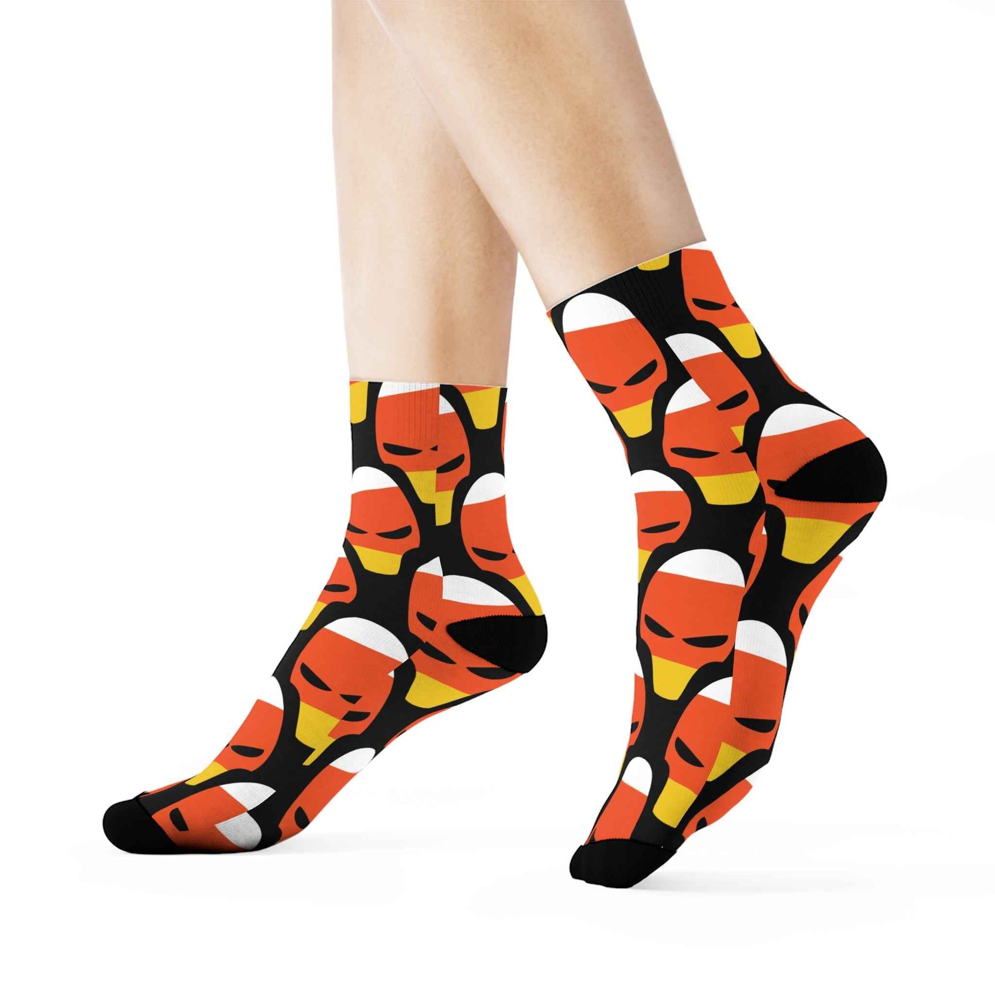 Apex Alien Head Crew Socks