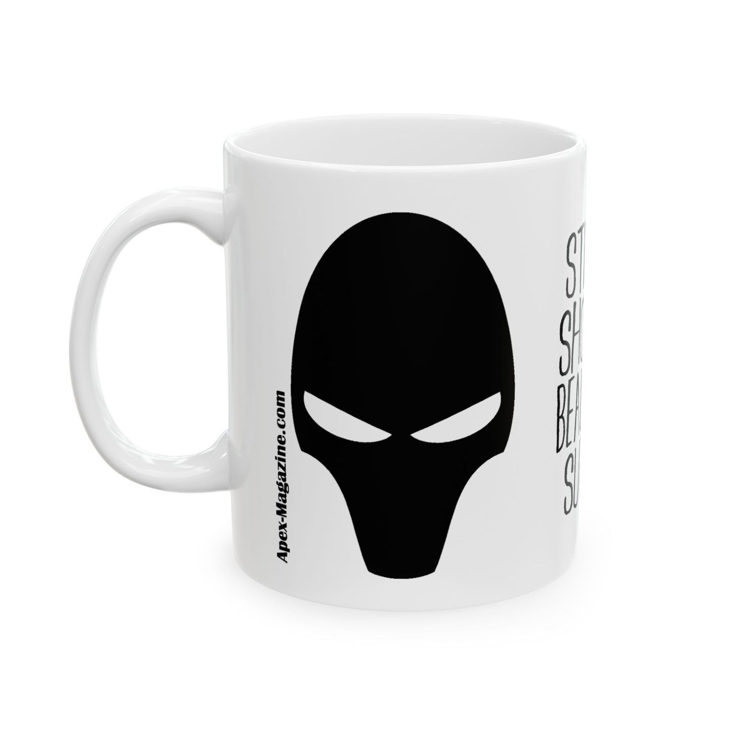 Apex Magazine White Ceramic Mug 11oz - Apex Book Company
