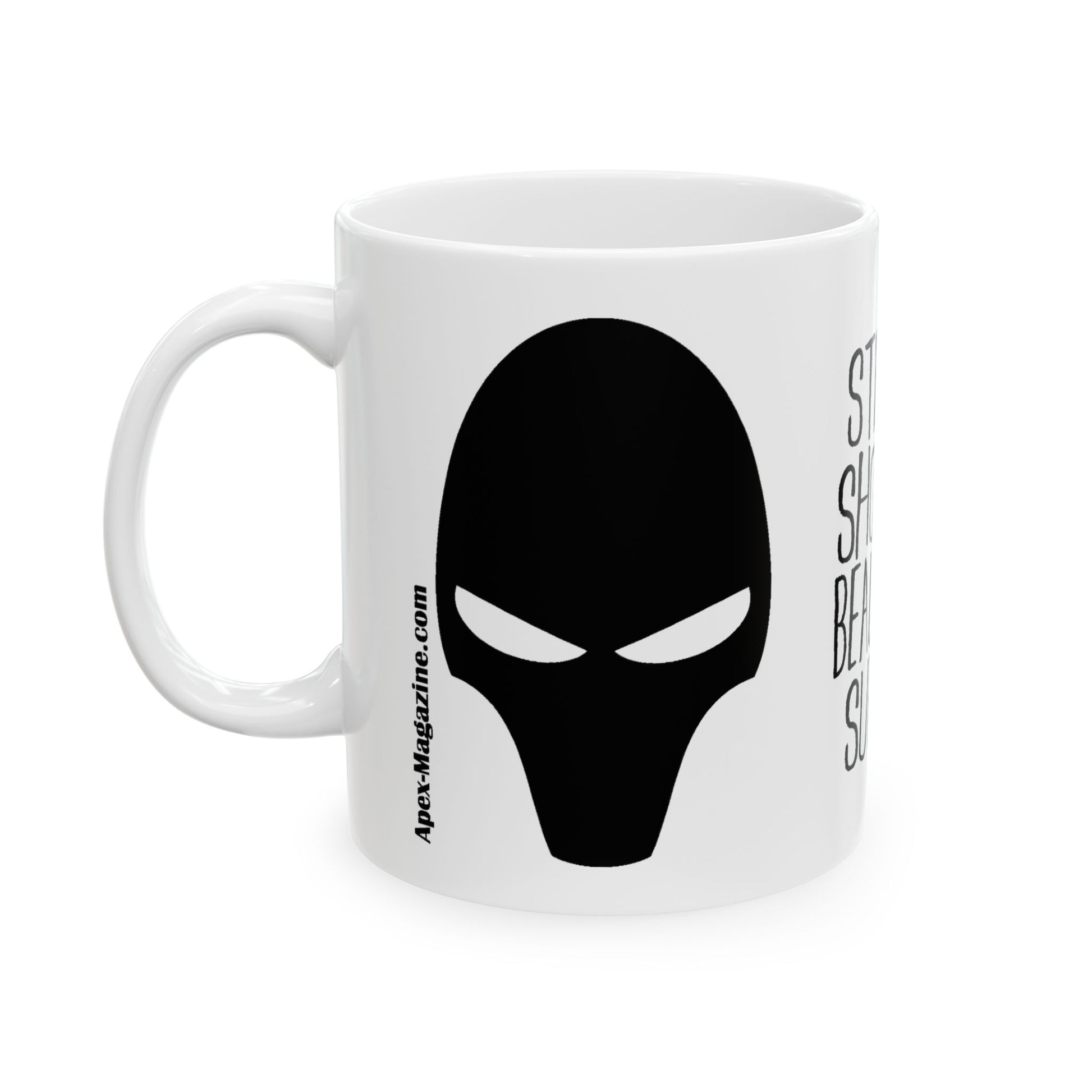 Apex Magazine White Ceramic Mug 11oz - Apex Book Company
