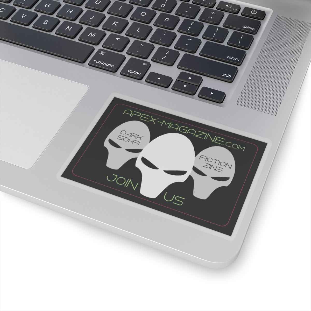 Apex Magazine Triple Alien Head Stickers