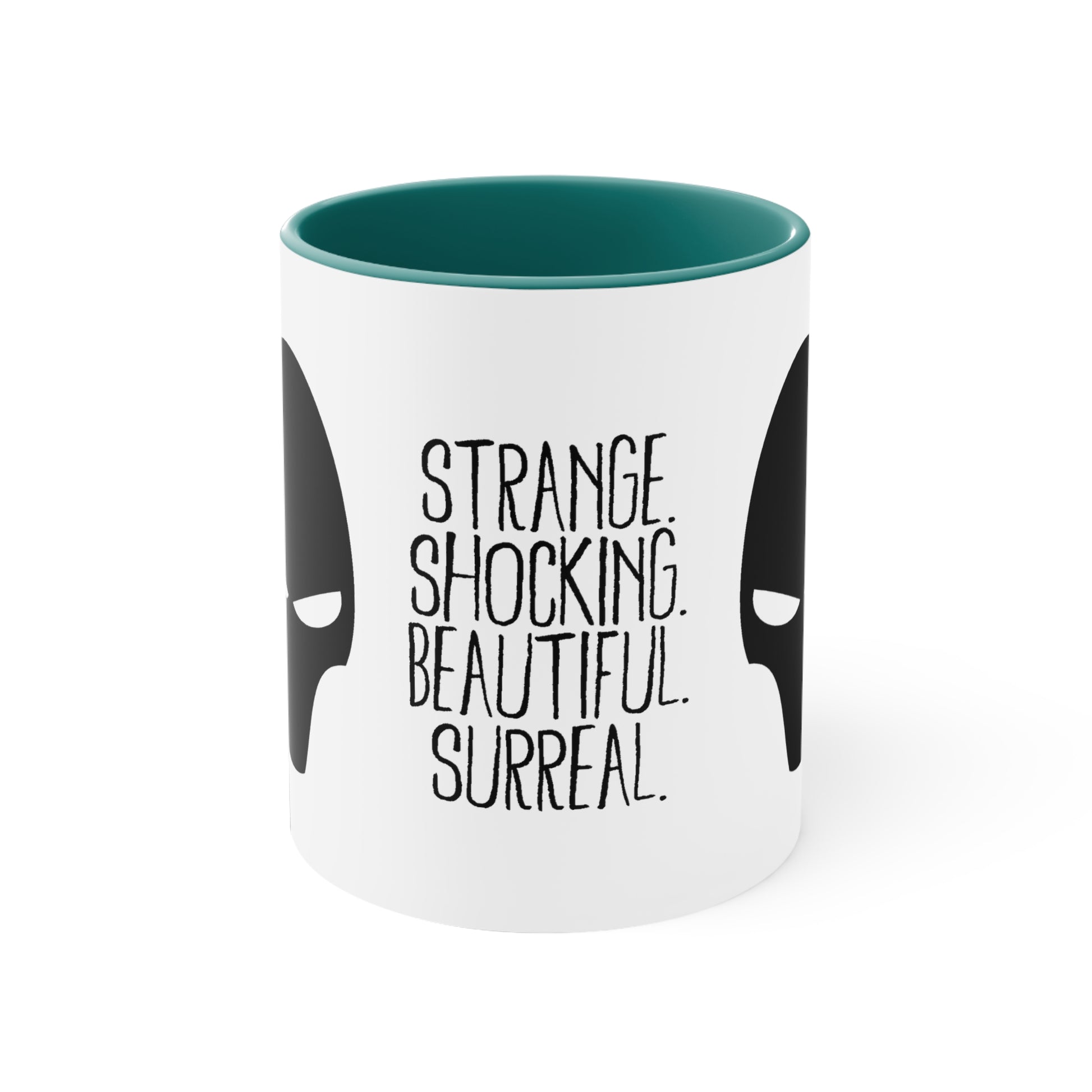 Apex Alien Head 11oz Accent Mug - Apex Book Company