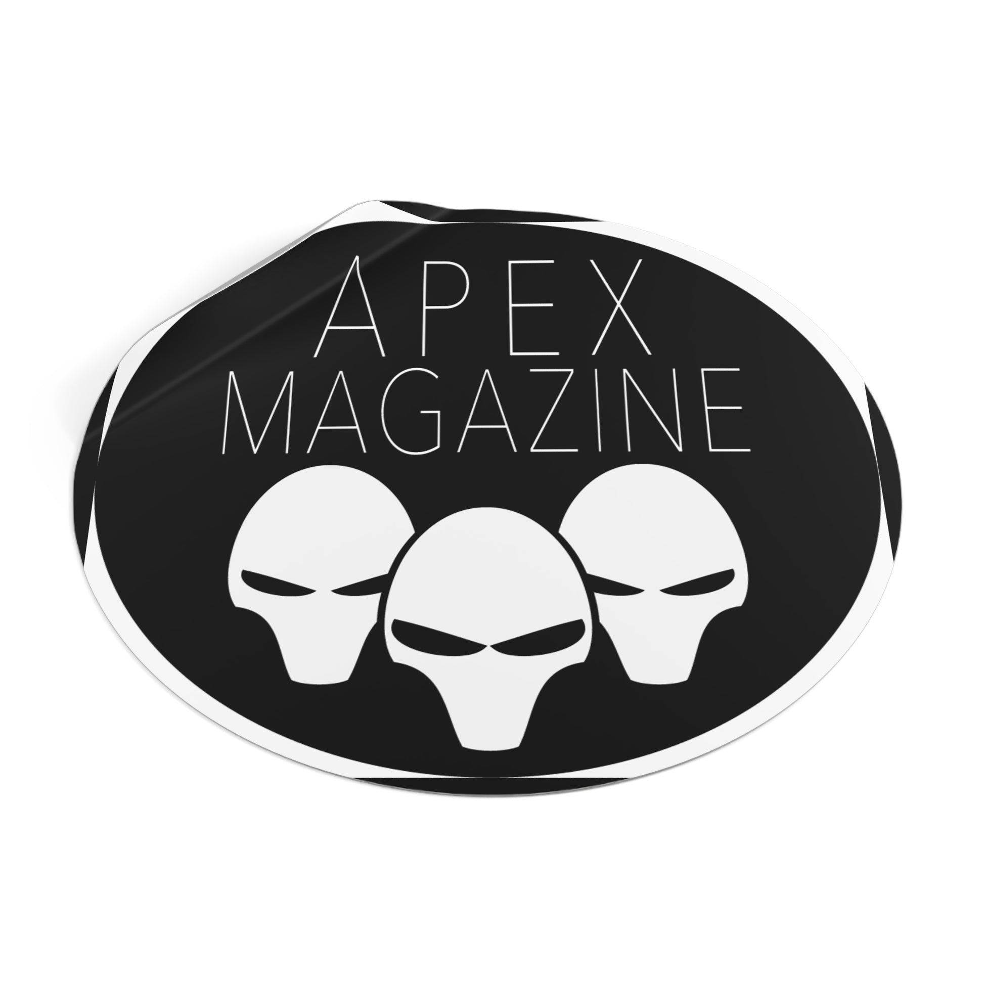 Apex Magazine Round Vinyl Stickers - Apex Book Company