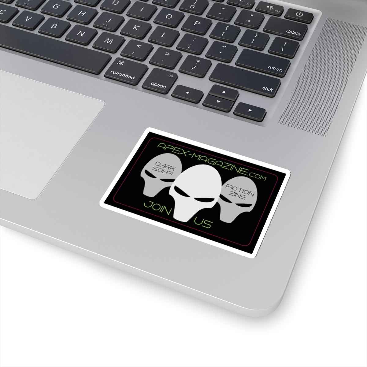 Apex Magazine Triple Alien Head Stickers