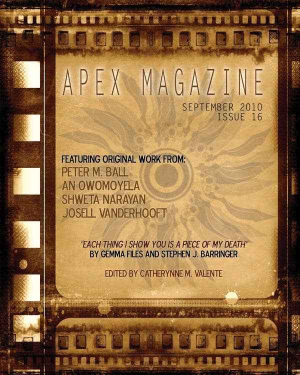Cover of Apex Magazine Issue 16