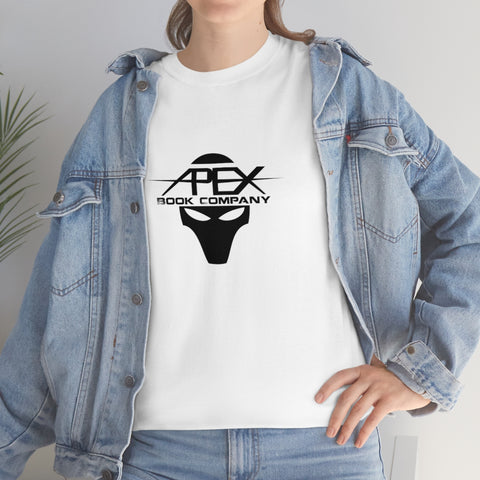 Apex Books Unisex Heavy Cotton Tee T-Shirt Printify White S 
