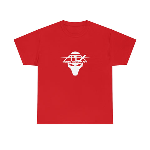 Apex Books Unisex Heavy Cotton Tee T-Shirt Printify Red S 